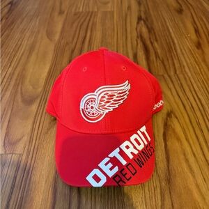 Red Detroit Red Wings Reebok Hat